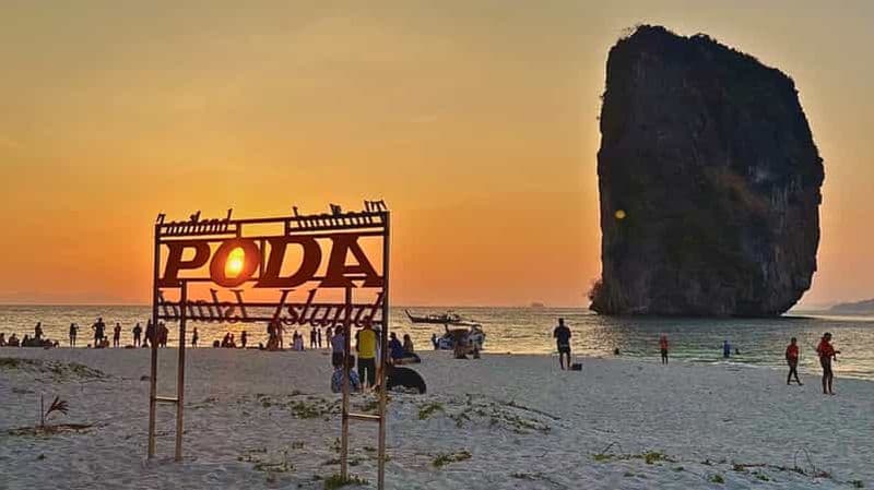 Billet Krabi : coucher de soleil sur 7 îles avec barbecue et tour en bateau rapide pour observer le plancton