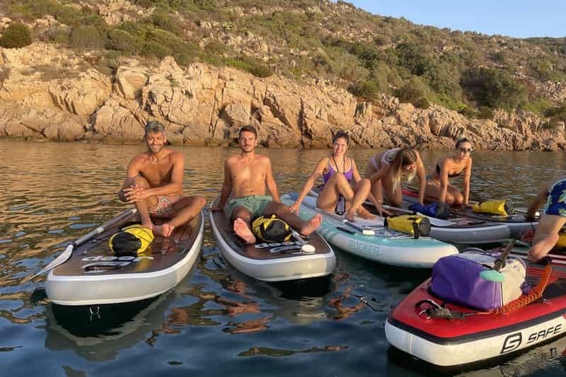 Sardaigne : SUP Paddleboard Tour Sunrise, leçon et petit déjeuner