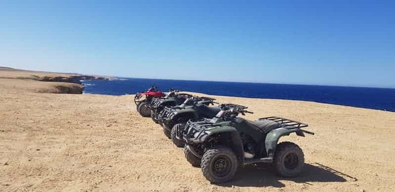 Hurghada : Excursion en quad à la mer et à la montagne