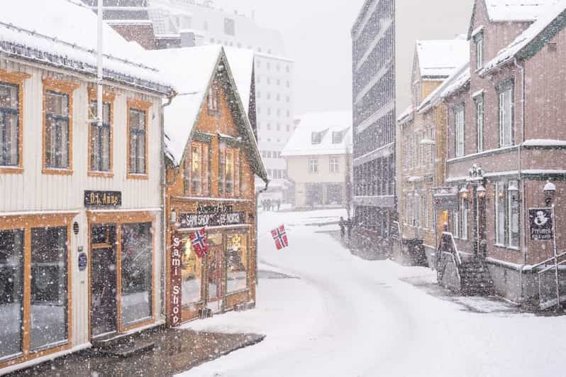 Billet Tromsø : visite guidée du centre historique et du musée polaire avec un guide italien