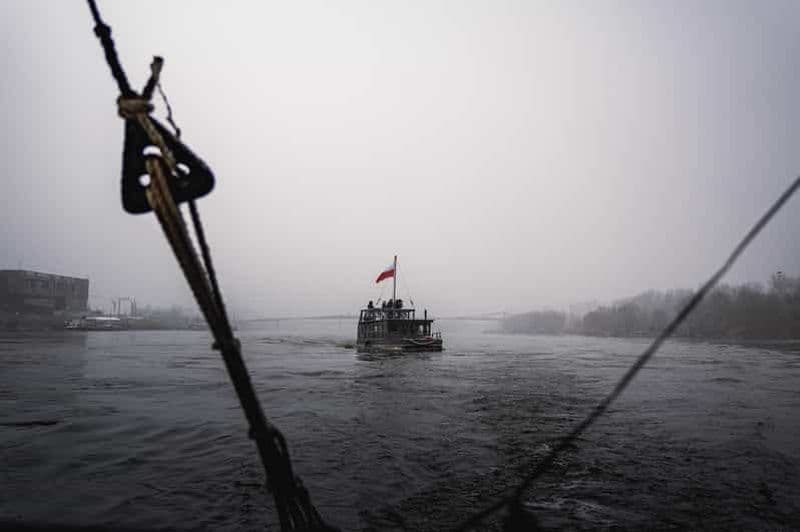 Billet Varsovie : croisière en soirée avec boisson et audioguide