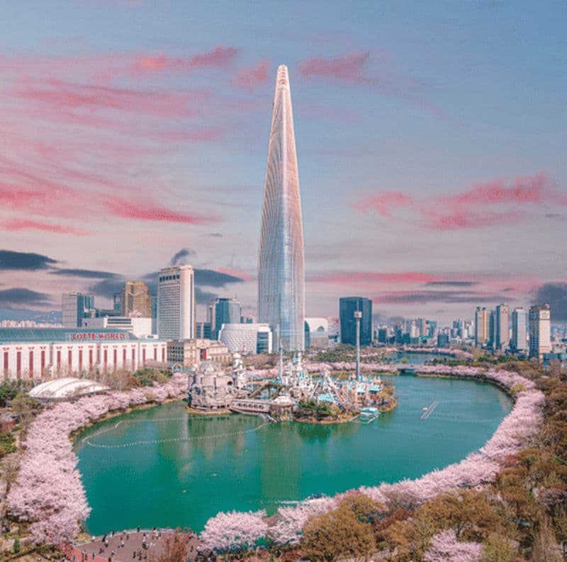 Billet Séoul : Lotte World Day Pass et Seoul Sky Ticket