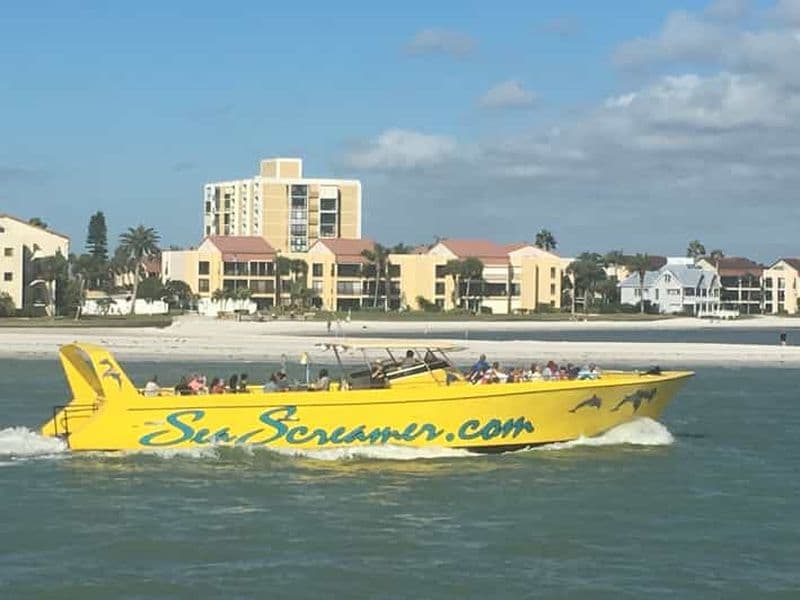 Billet Depuis Orlando : Excursion d'une journée à Clearwater avec balade en Sea Screamer