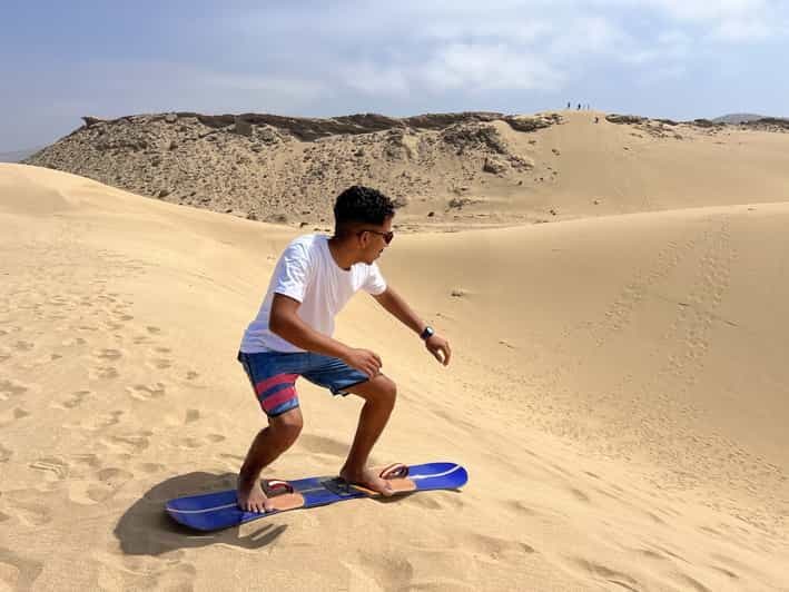Billet Au départ d'Agadir/Taghazout : Visite guidée du Sahara Sandboarding