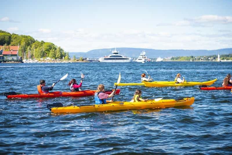 Excursion en kayak de mer à Oslo "Fjord City" (ville des fjords)