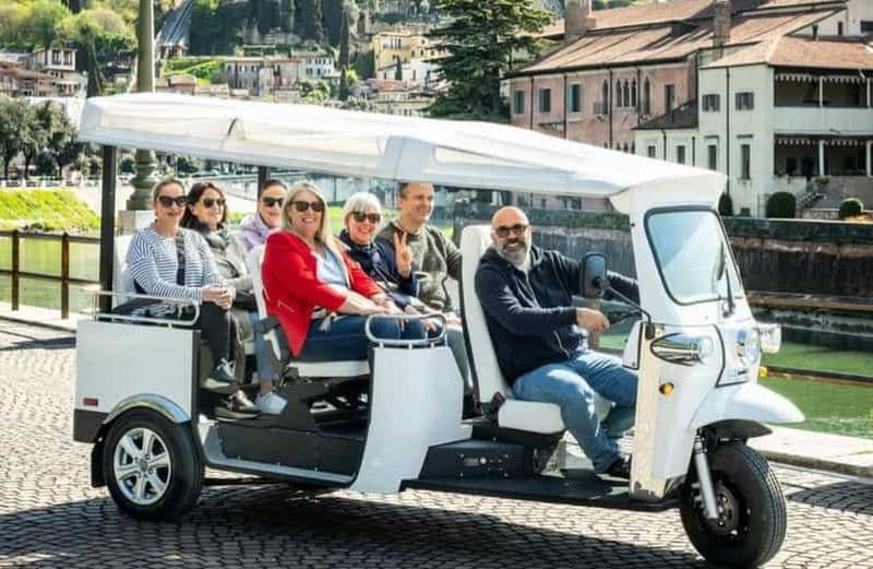 Vérone : visite en tuk-tuk du centre historique