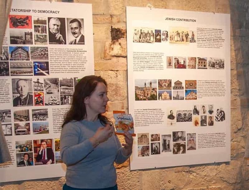 Billet Budapest : Visite guidée de l'exposition des murs du ghetto avec un guide historique