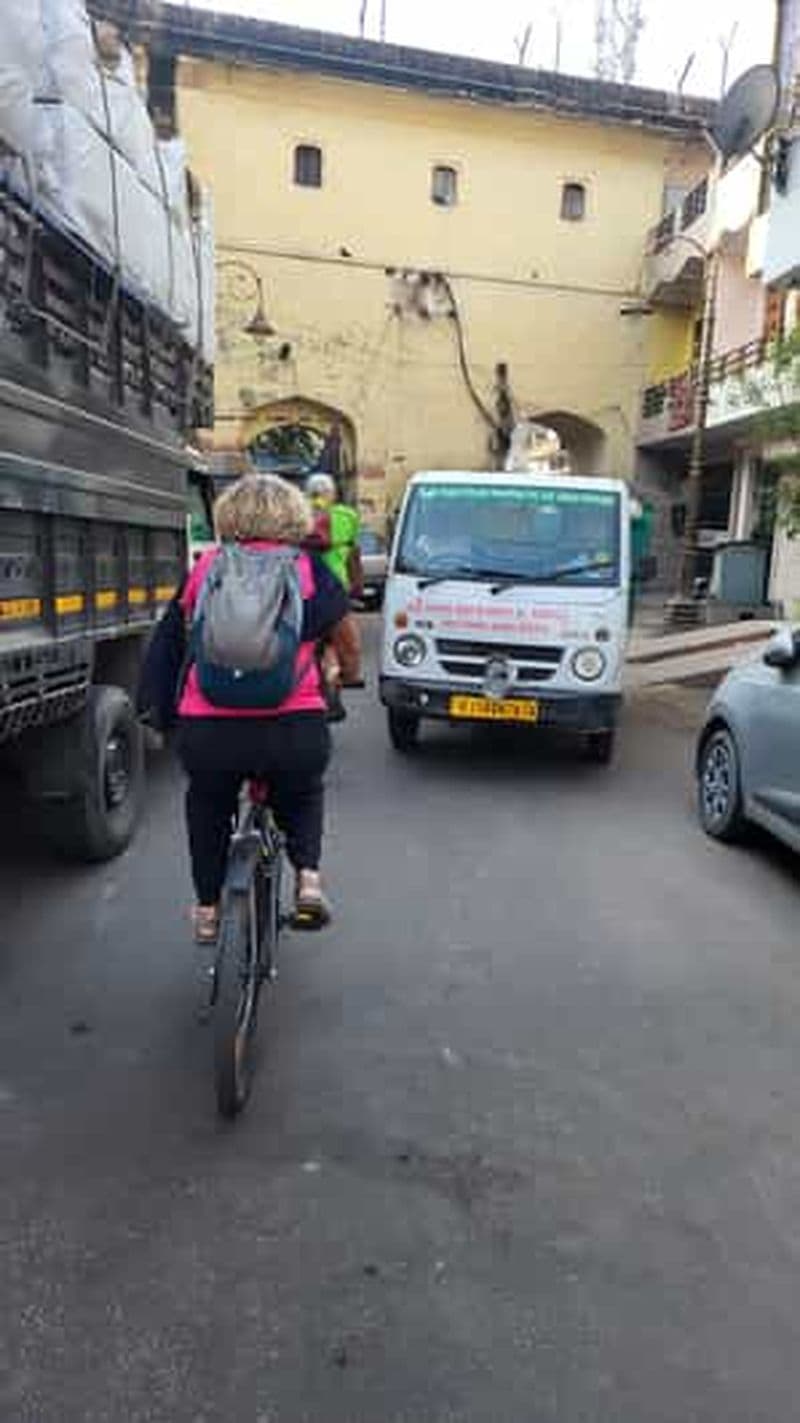 Billet Jaipur : Visite matinale à vélo avec visite du marché aux fleurs