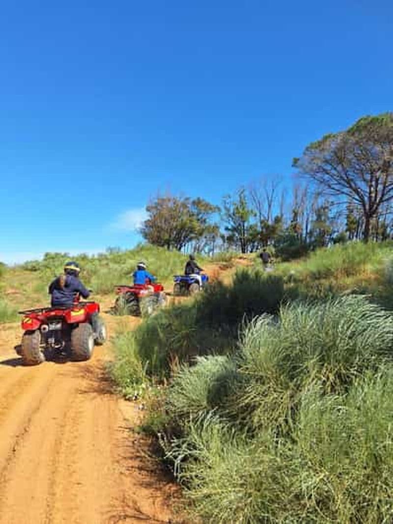Hammamet: Balade en quad en petit groupe avec prise en charge de l'hotel