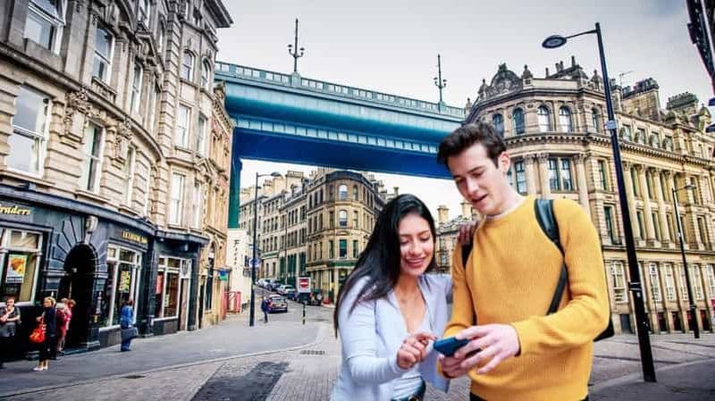 Newcastle : Visite à pied de la ville et jeu d'exploration