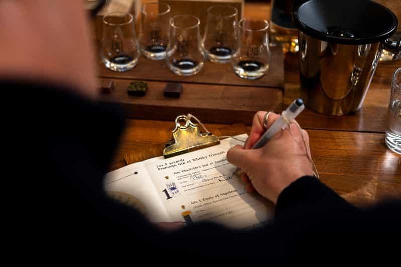 Billet Atelier d'accords à Paris : gin, whisky et chocolat