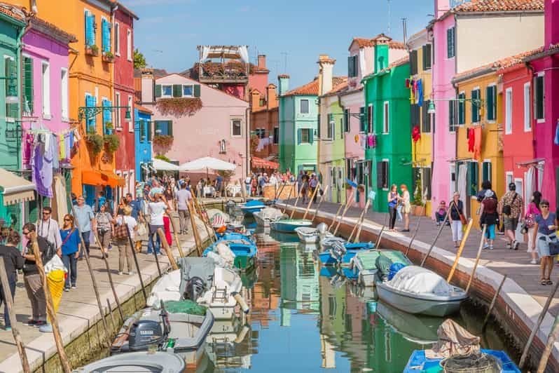 Billet Venise : Murano, Burano et l'île de Torcello en bateau-taxi