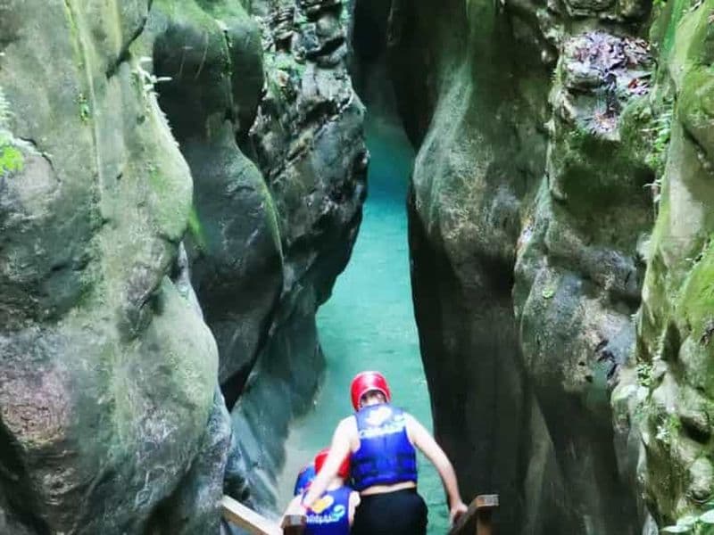 Visite privée des chutes d'eau de Damajagua (canyoning) + visite du cacao et du café
