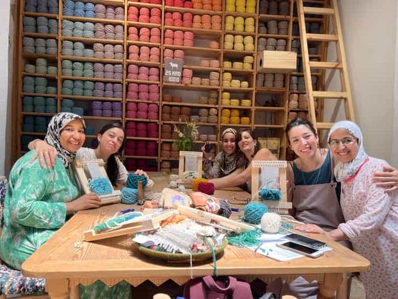 Fès : expérience de tissage de tapis marocain