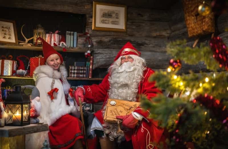 Billet Levi : Excursion d'une journée au village de Santa Claus avec déjeuner