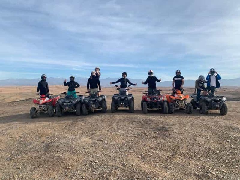 Billet Marrakech : dîner agafay désert bereber et quad.