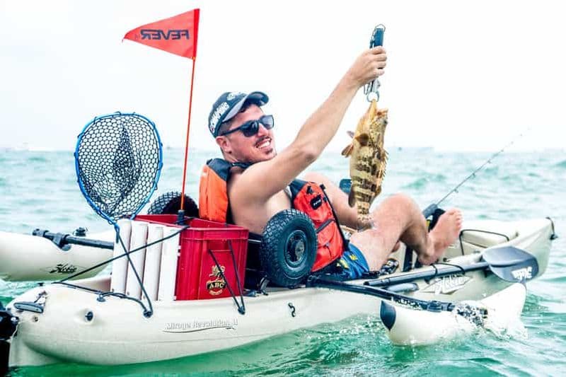 Singapour : 4 heures de pêche en kayak