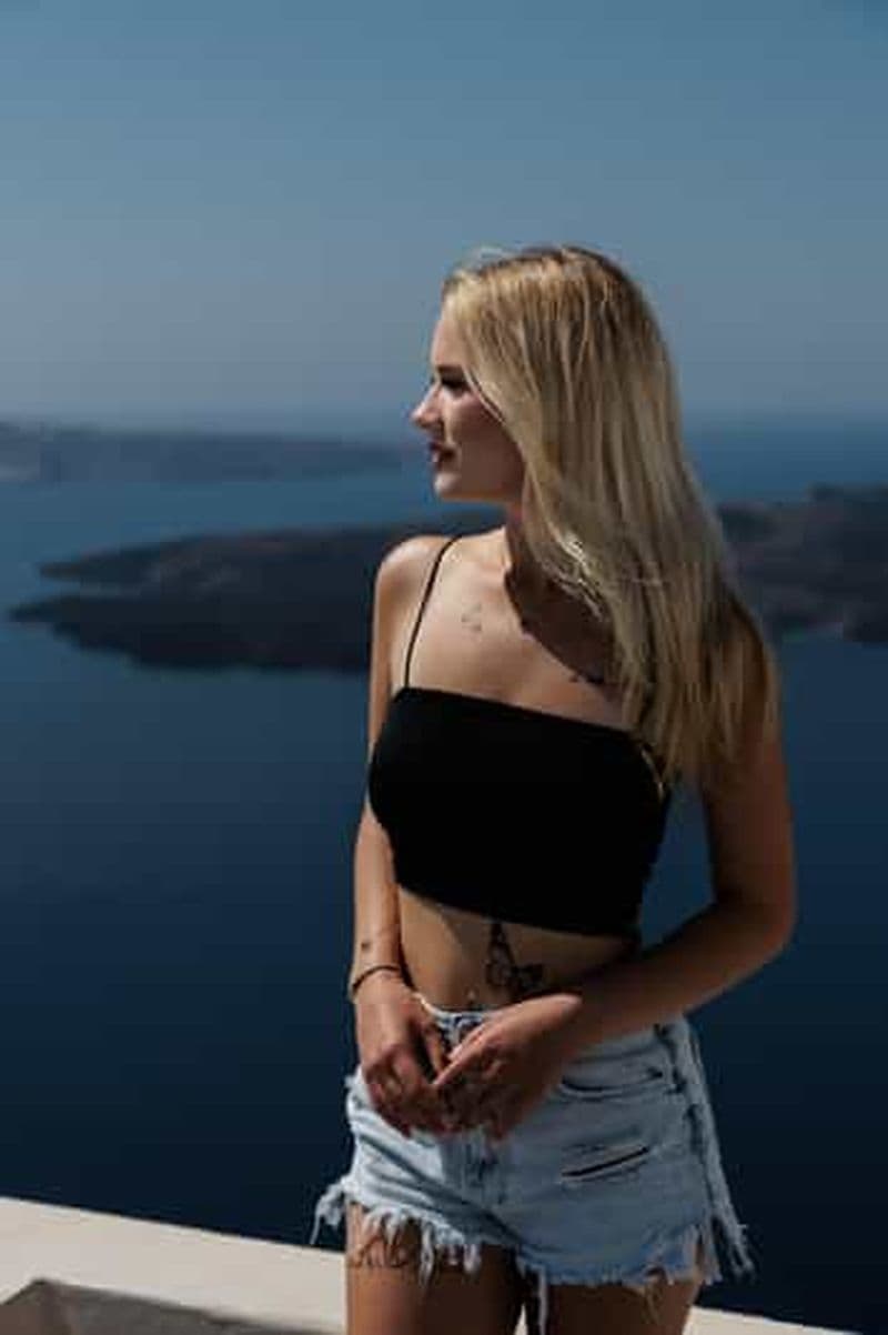 Photographie de Santorin