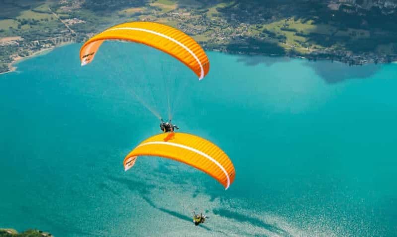 Billet Lac d'Annecy : vol hivernal en parapente