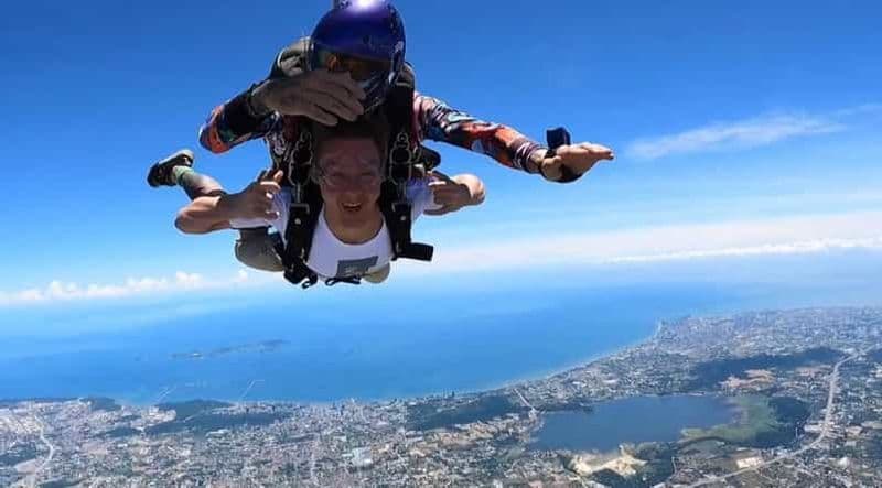Pattaya : Saut en parachute avec vue sur l'océan