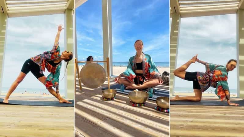 Yoga sur la plage San Juan, Alicante