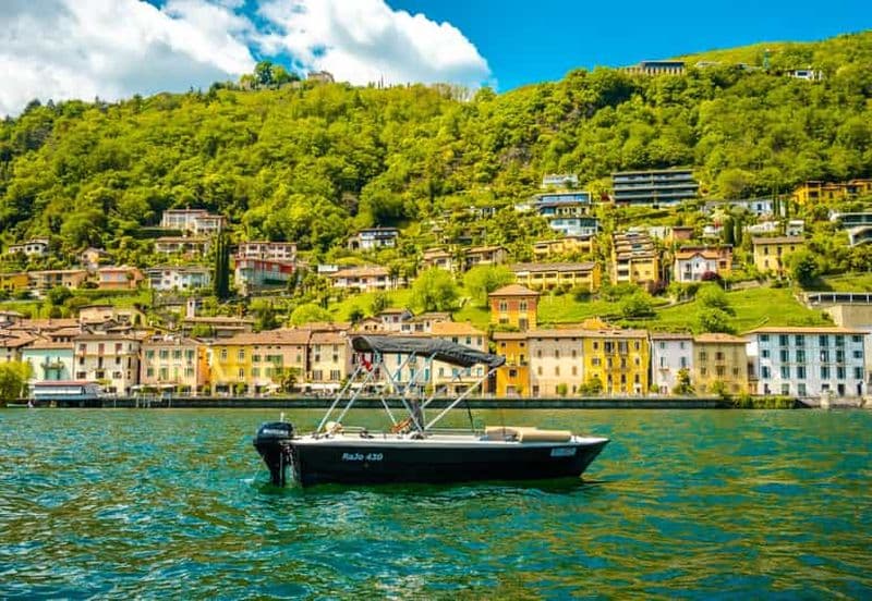 Lac de Lugano : Location de bateau à la journée