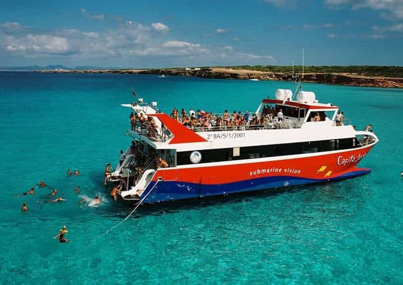 Billet Ibiza : tour en bateau tout compris avec déjeuner et boissons