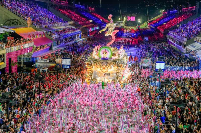 Billet Billets pour le carnaval de Rio : 2025 défilé du carnaval de Rio au Sambadrome