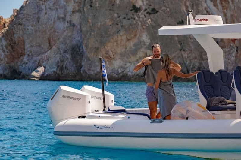 Paros : Croisière de luxe privée au Lagon Bleu - Antiparos