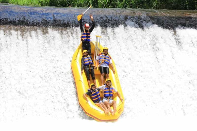 Billet Bali : Rafting guidé sur la rivière Telaga Waja en eaux vives et déjeuner