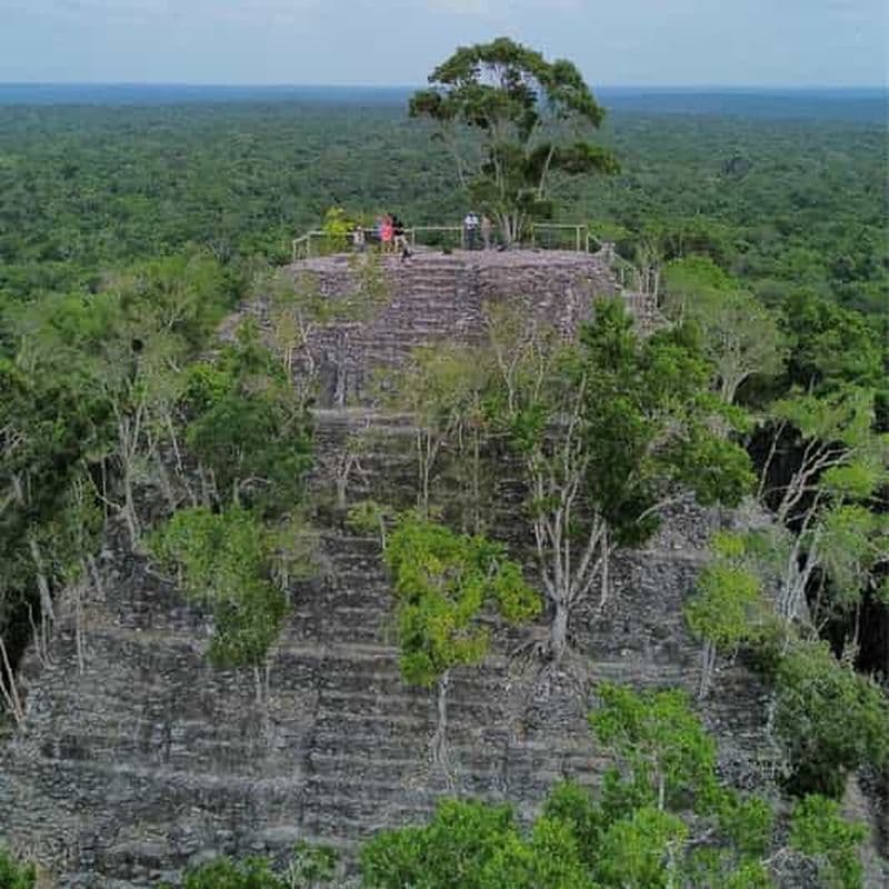 Depuis Flores : La Danta et El Mirador - Excursion d'une journée en hélicoptère