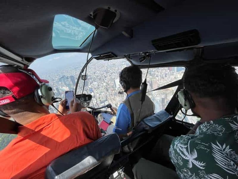 Tokyo : tour en hélicoptère de 10 minutes avec prise en charge et retour
