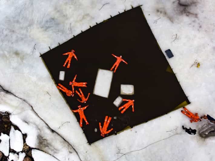 Helsinki : expérience flottante dans une combinaison de survie