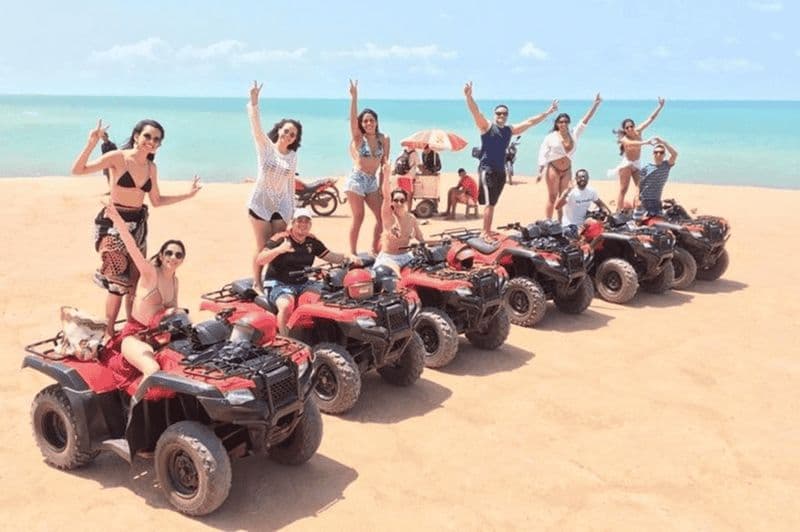 Agadir/Taghazout : Safari en quad dans le désert et sur la plage