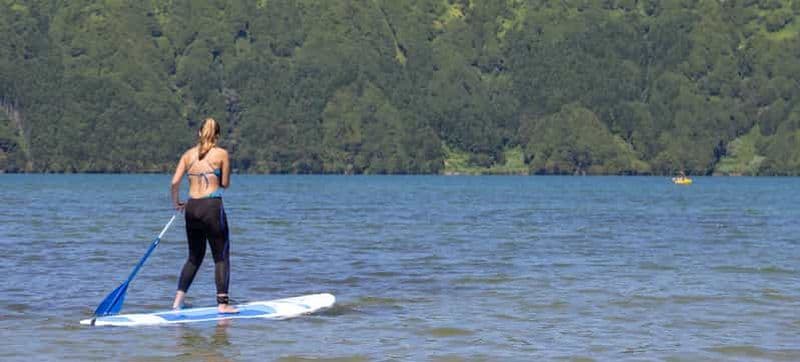 Sete Cidades : Location de paddle board