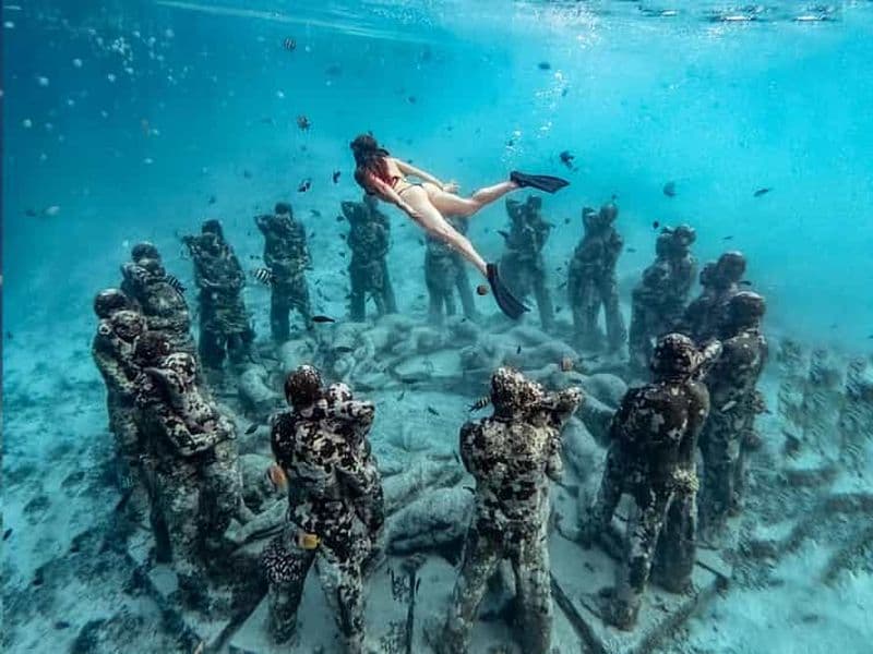 Au départ de Gili Trawangan : Tour en bateau de plongée en apnée aux îles Gili