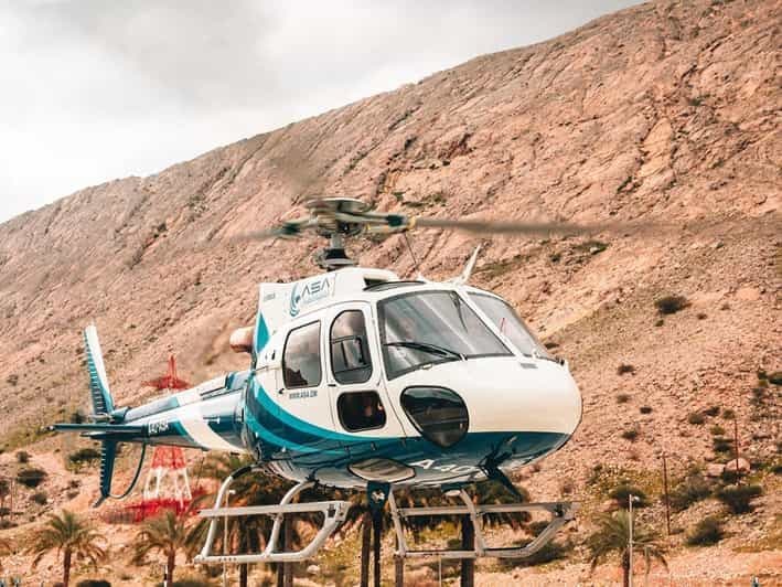 Tour de Mascate en hélicoptère