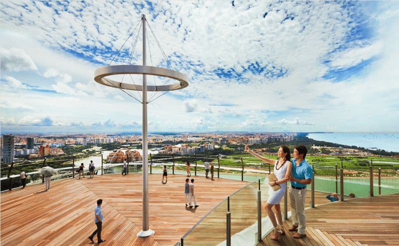 Billet Singapour : billet électronique pour la terrasse d'observation de Marina Bay Sands
