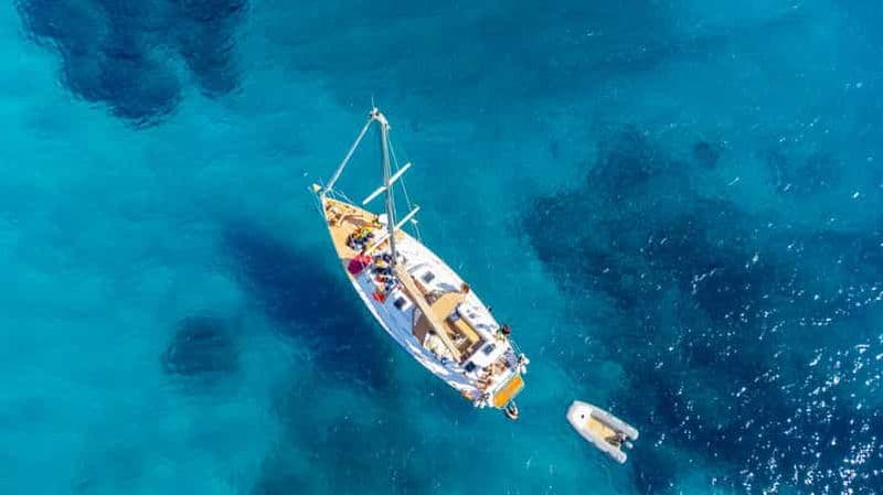 Billet Palau : Excursion à la voile à La Maddalena avec déjeuner et open bar