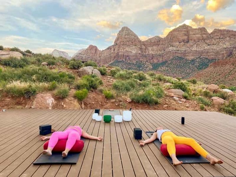 Billet Parc national de Zion : Cosmic Flow Yoga et guérison par le son