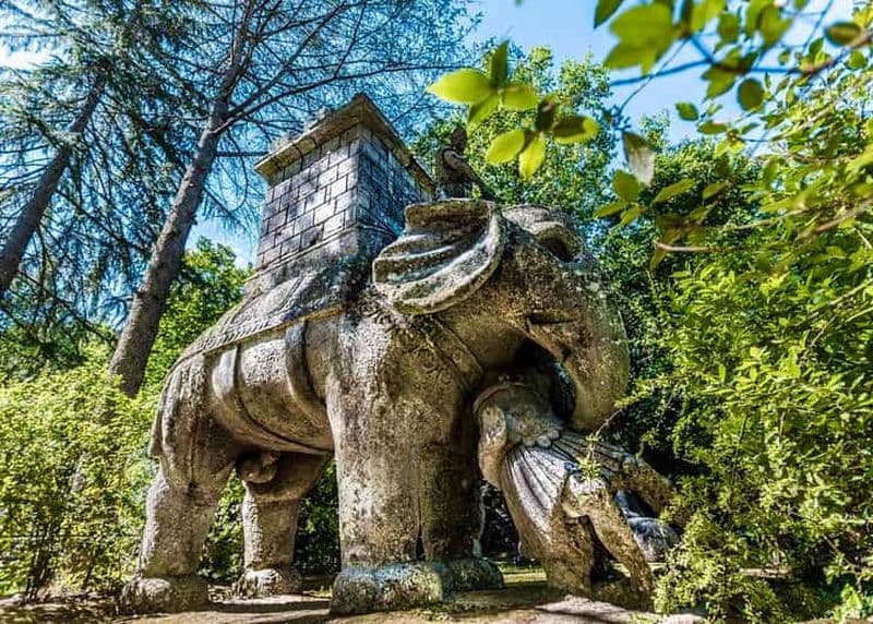 Billet Au départ de Rome : Visite privée de Calcata et des thermes de Bomarzo