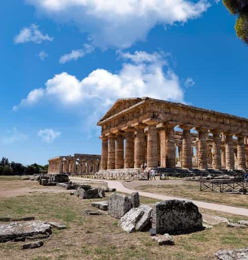 Billet Paestum : billet coupe-file et train depuis Naples/Salerne