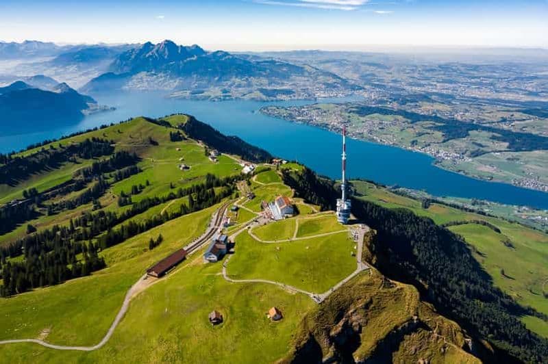 Billet Depuis Lucerne : Excursion au Mont Rigi avec croisière et téléphérique