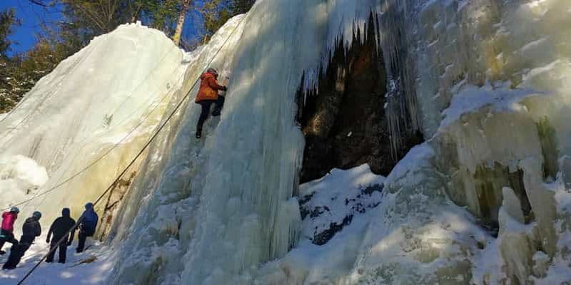 Montagne d'Argen:Journée d'initiation à l'escalade de glace