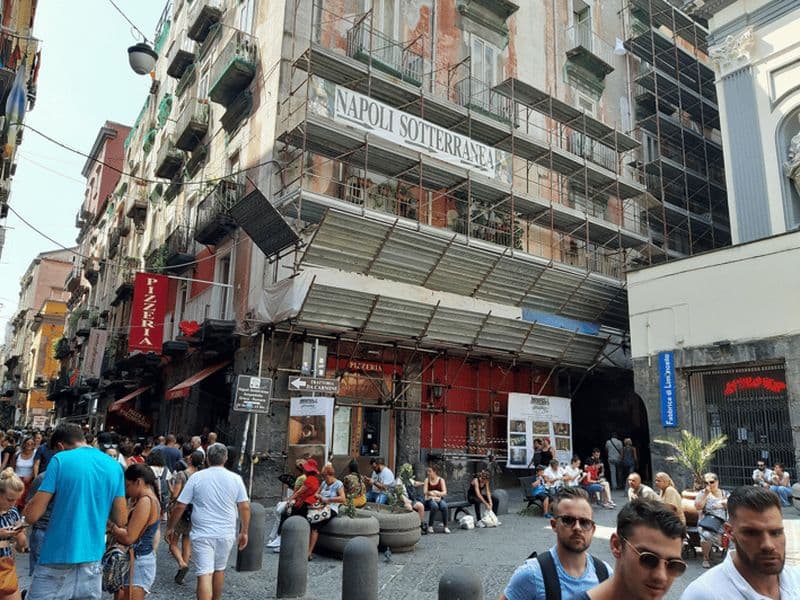Billet Naples : Visite du centre ville à pied avec entrée souterraine