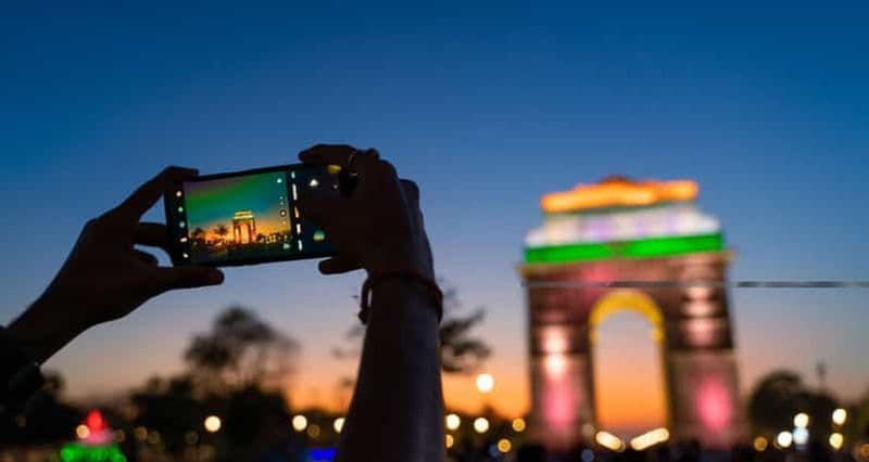 Billet Delhi : visite nocturne en pousse-pousse et dégustation de cuisine de rue