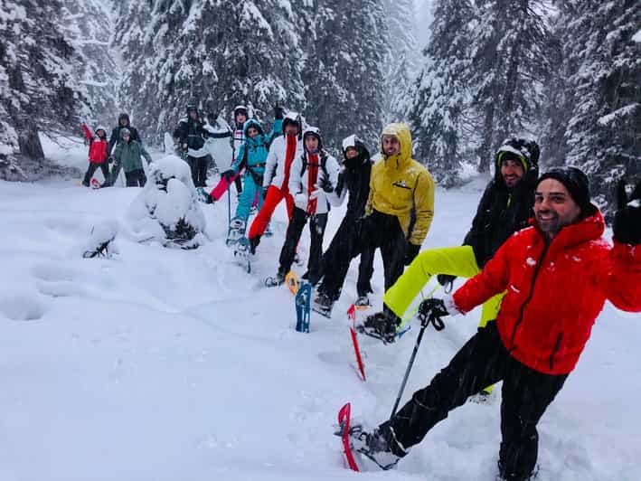 RAQUETTES : raquettes à neige de haute altitude à Paganella : Sant'Antonio et Conca d'Argento