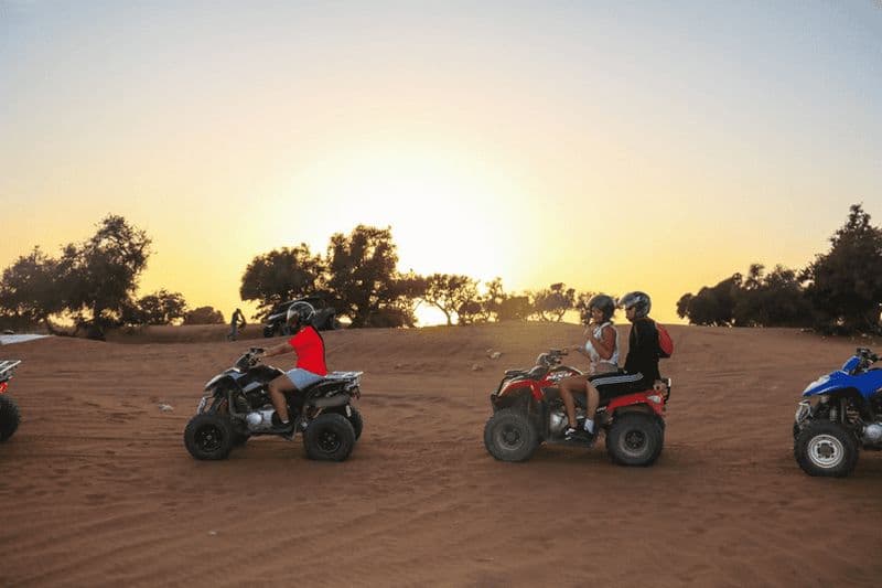 Billet Agadir/Taghazout : safari en quad au coucher du soleil et pause thé