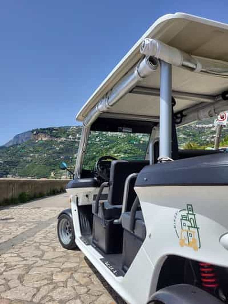 Côte amalfitaine : Visite privée en voiturette de golf