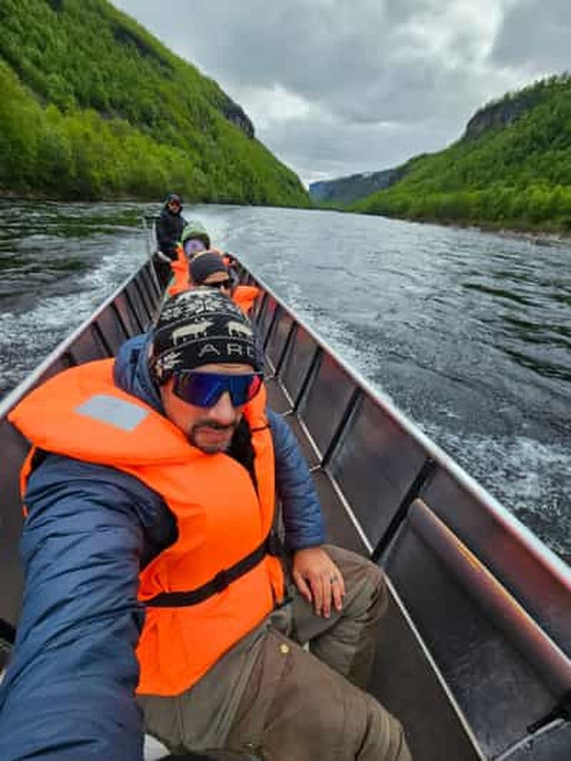 Alta : excursion en bateau sur le canyon d'Alta